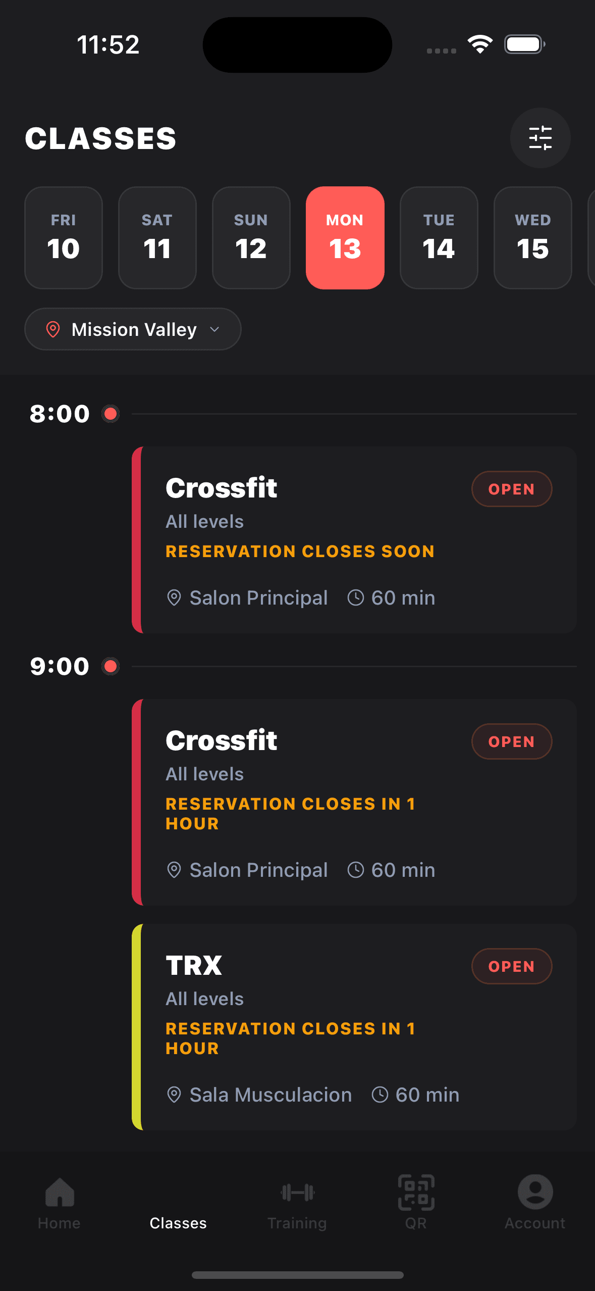 Mobile App Interface